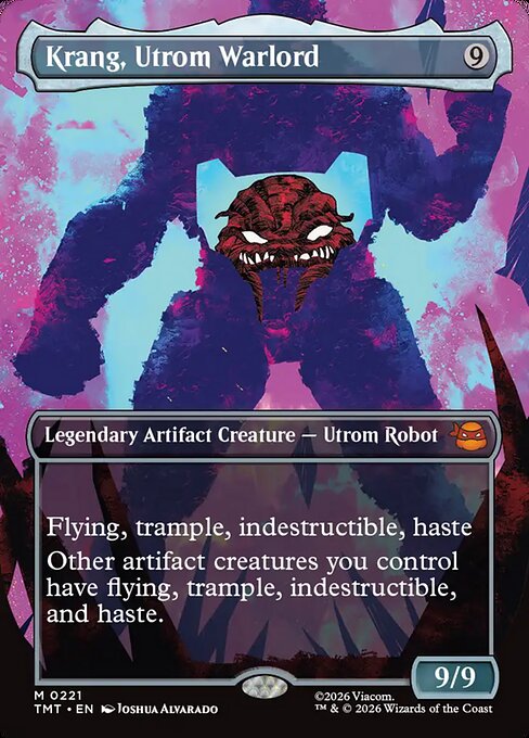 Krang, Utrom Warlord - Foil