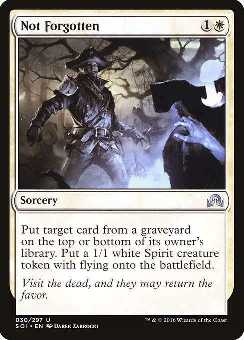 Not Forgotten - Foil