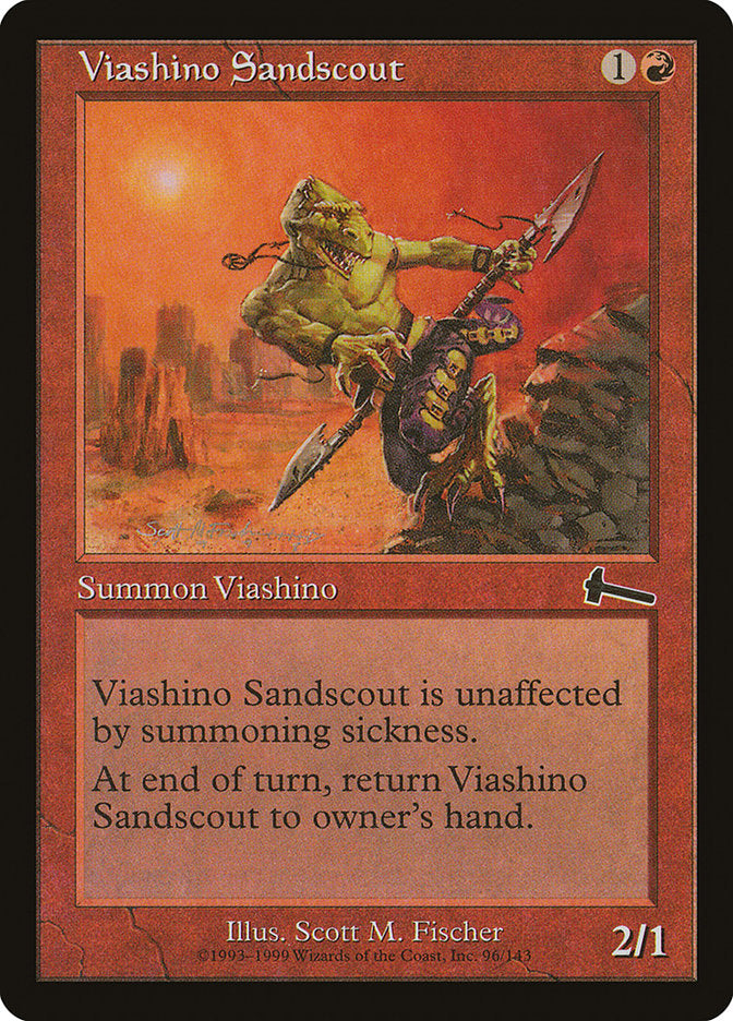 Viashino Sandscout - Foil