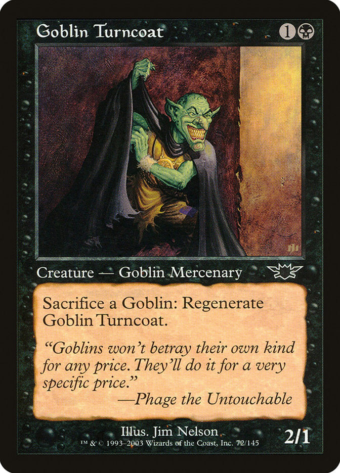 Goblin Turncoat - Foil