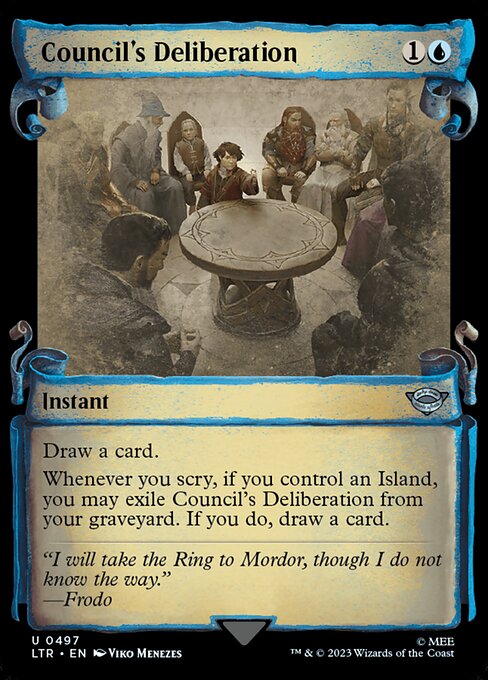 Council's Deliberation - Silver Foil