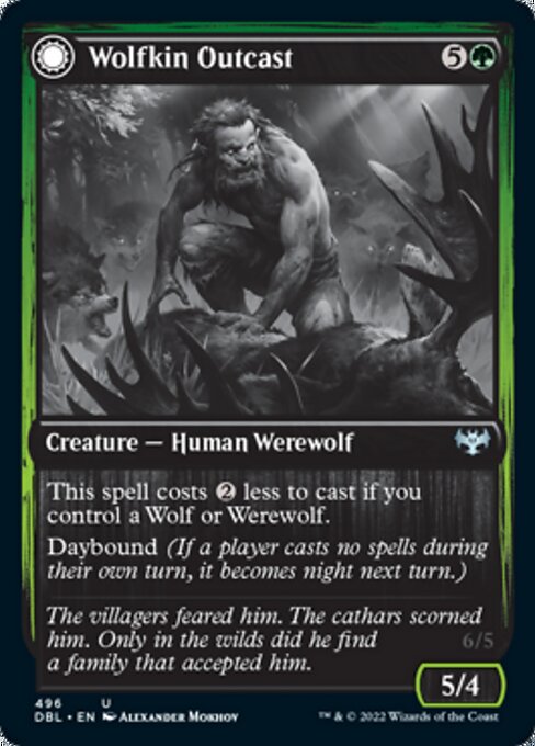 Wolfkin Outcast - Foil