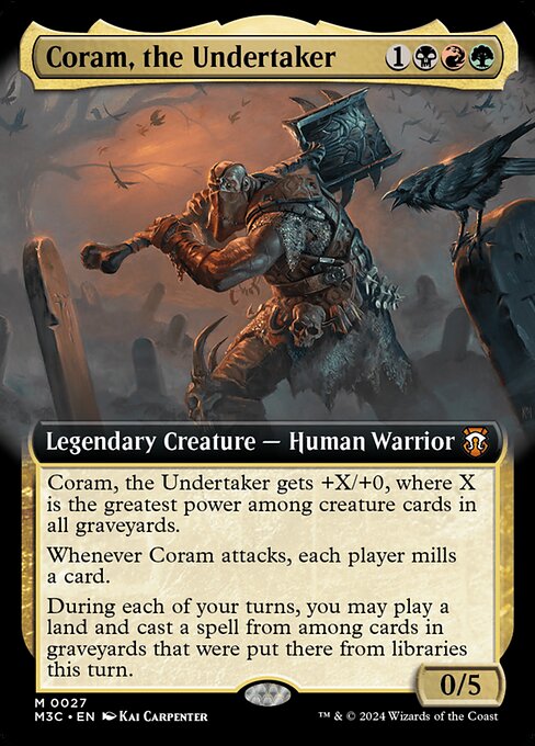 Coram, the Undertaker - Foil