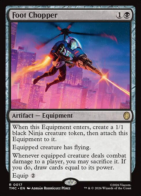 Foot Chopper - Surge Foil