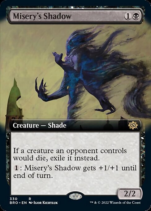 Misery's Shadow - Foil