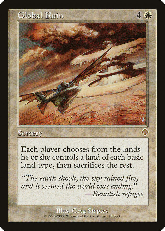 Global Ruin - Foil