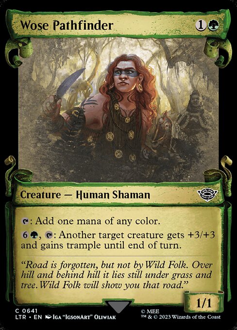 Wose Pathfinder - Silver Foil
