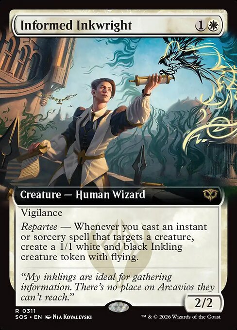 Informed Inkwright - Foil