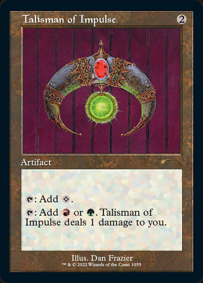 Talisman of Impulse - Foil Etched