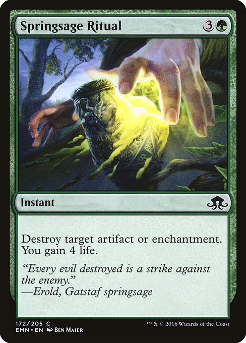 Springsage Ritual - Foil