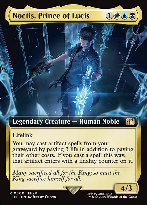 Noctis, Prince of Lucis - Foil