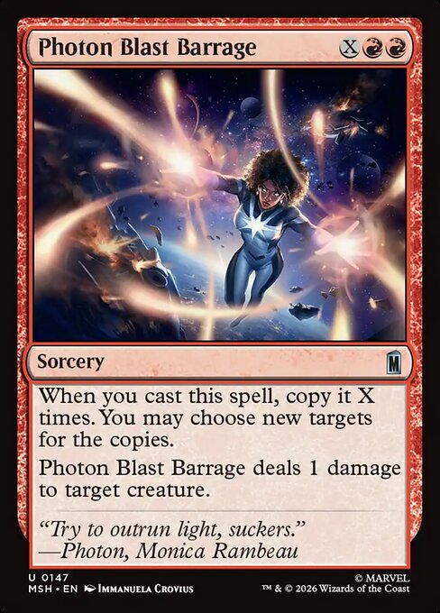 Photon Blast Barrage - Foil