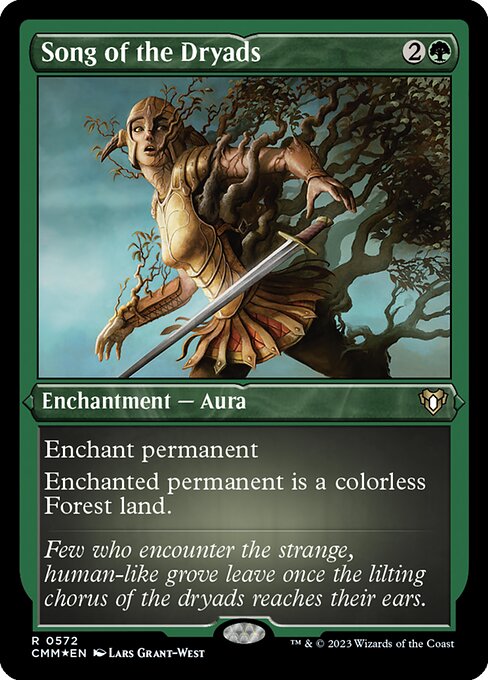 Song of the Dryads - Foil-Etched