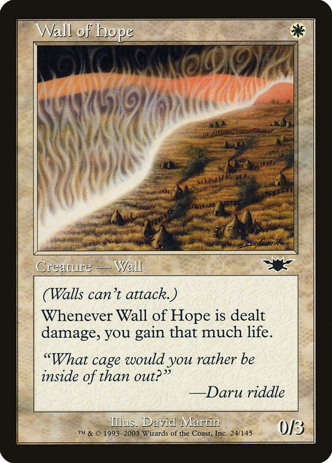 Wall of Hope - Foil