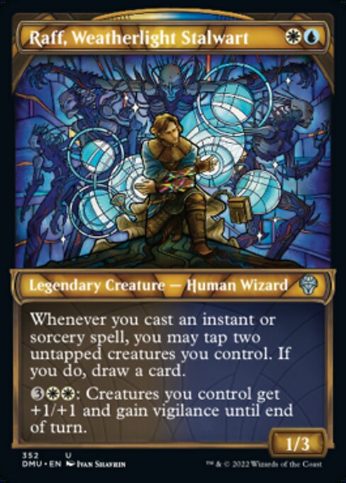 Raff, Weatherlight Stalwart - Textured Foil