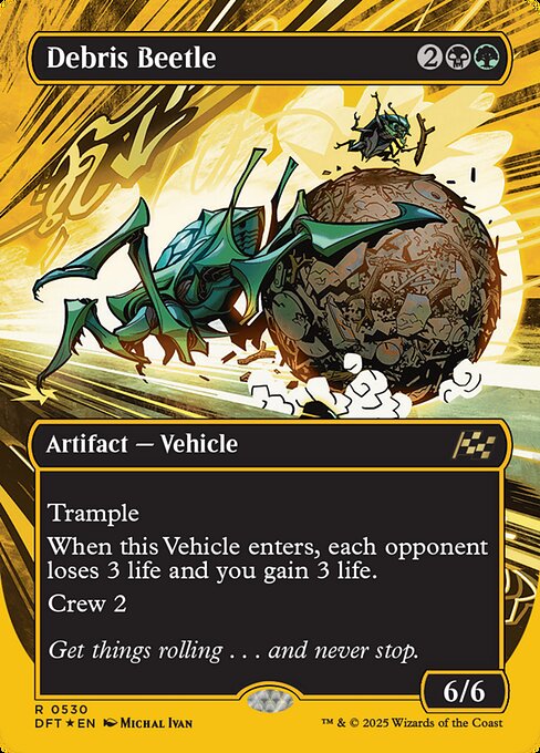 Debris Beetle - First Place Foil