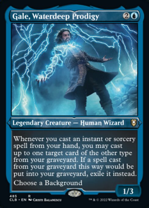 Gale, Waterdeep Prodigy - Foil-Etched