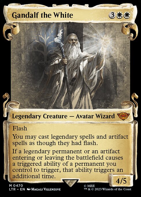 Gandalf the White - Silver Foil