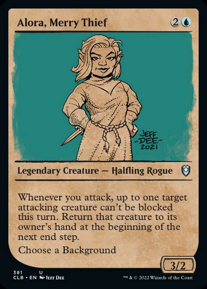 Alora, Merry Thief - Foil