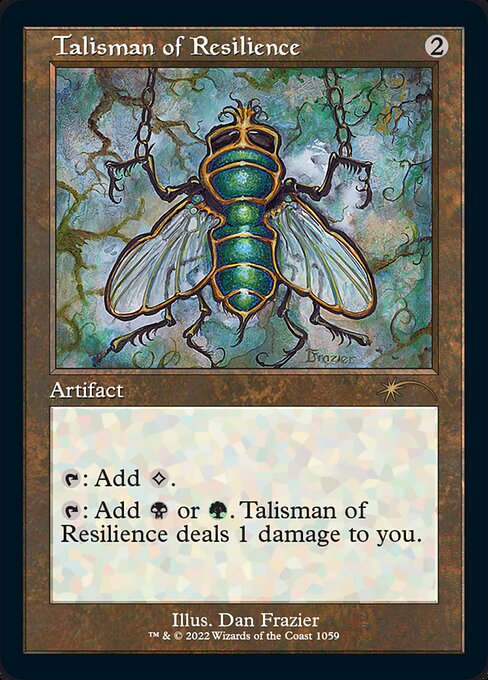 Talisman of Resilience - Foil Etched