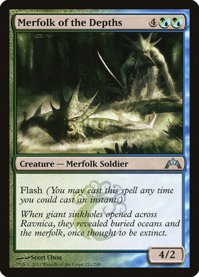 Merfolk of the Depths - Foil