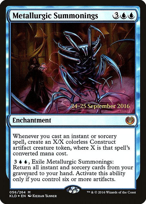 Metallurgic Summonings - Foil - Prerelease Promo