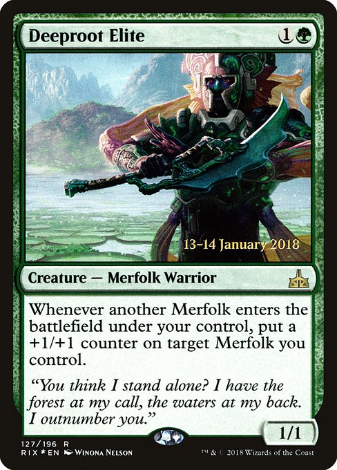 Deeproot Elite - Foil - Prerelease Promo
