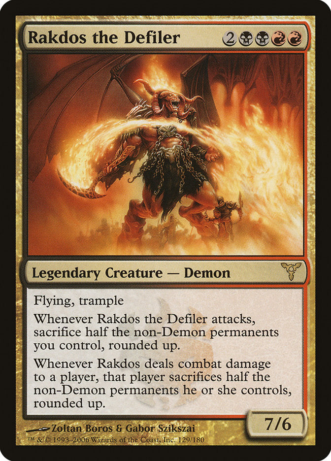 Rakdos the Defiler - Foil