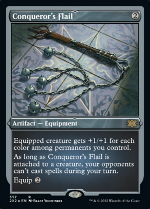 Conqueror's Flail - Foil Etched