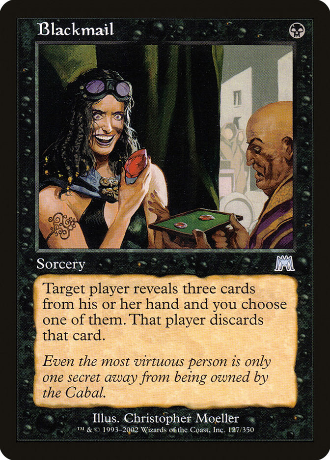 Blackmail - Foil
