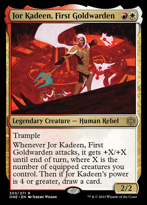 Jor Kadeen, First Goldwarden - Foil