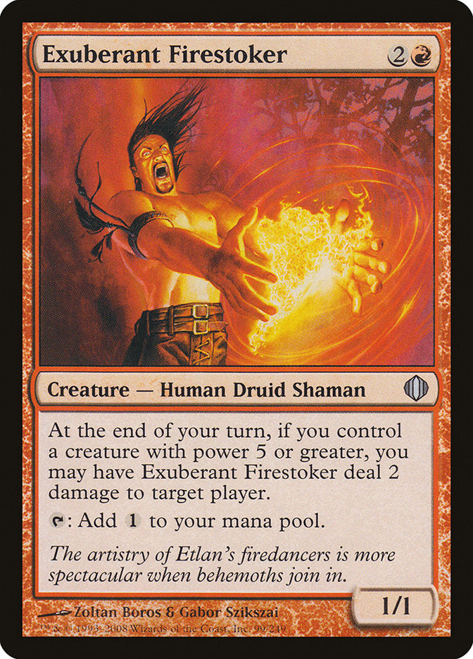 Exuberant Firestoker - Foil