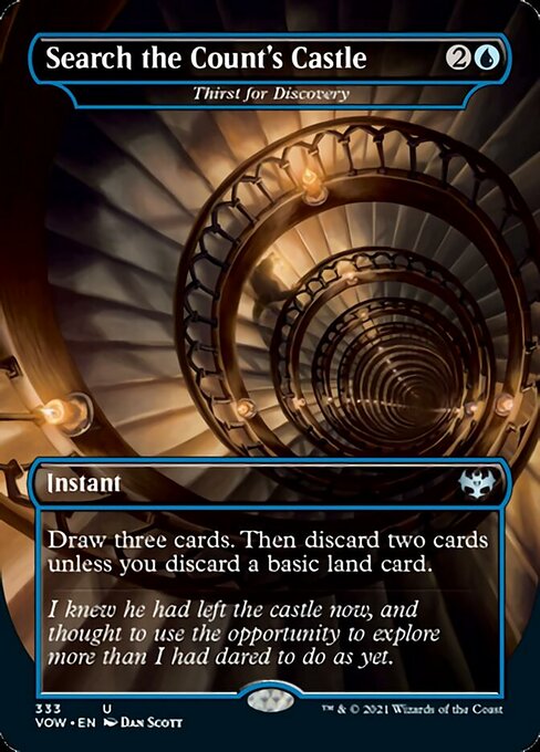 Thirst for Discovery (Search the Count's Castle)