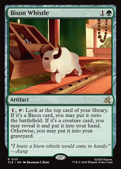 Bison Whistle - Foil