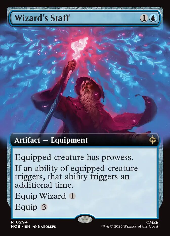 Wizard's Staff - Foil