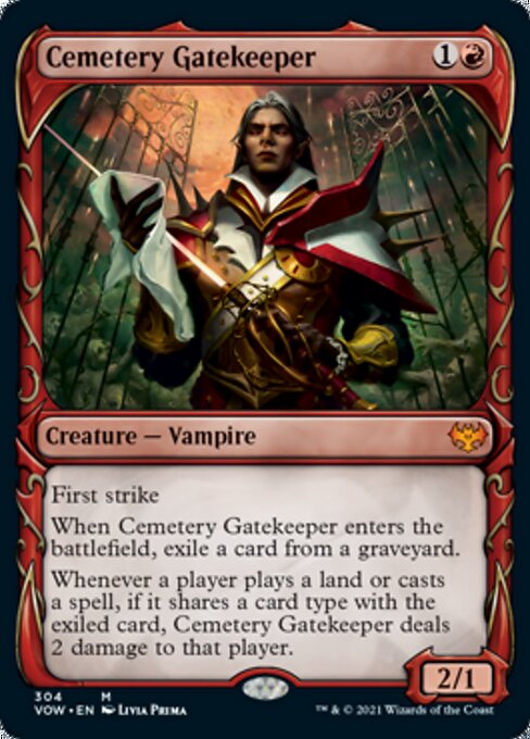 Cemetery Gatekeeper - Foil
