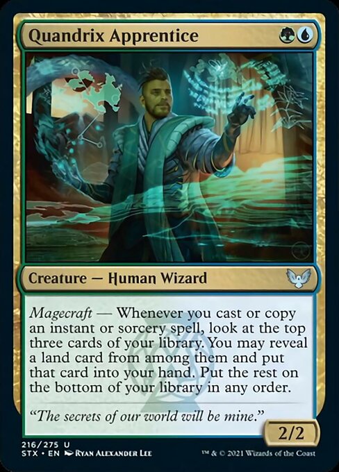 Quandrix Apprentice - Foil