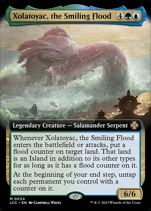 Xolatoyac, the Smiling Flood - Foil
