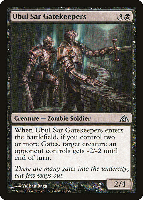 Ubul Sar Gatekeepers - Foil