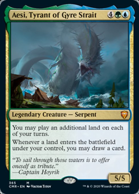 Aesi, Tyrant of Gyre Strait - Foil