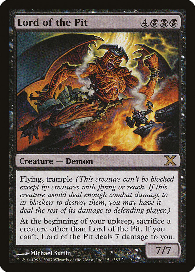 Lord of the Pit - Foil