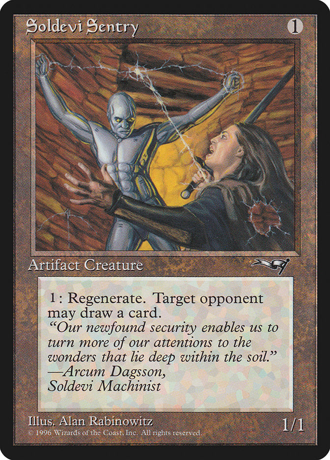 Soldevi Sentry (Attacking)