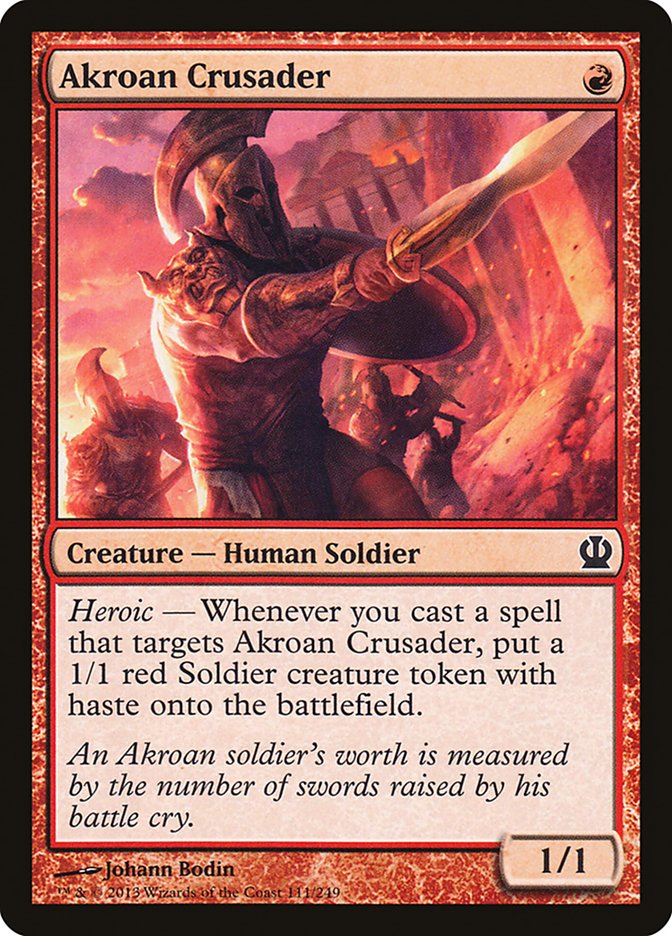 Akroan Crusader - Foil