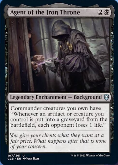 Agent of the Iron Throne - Foil