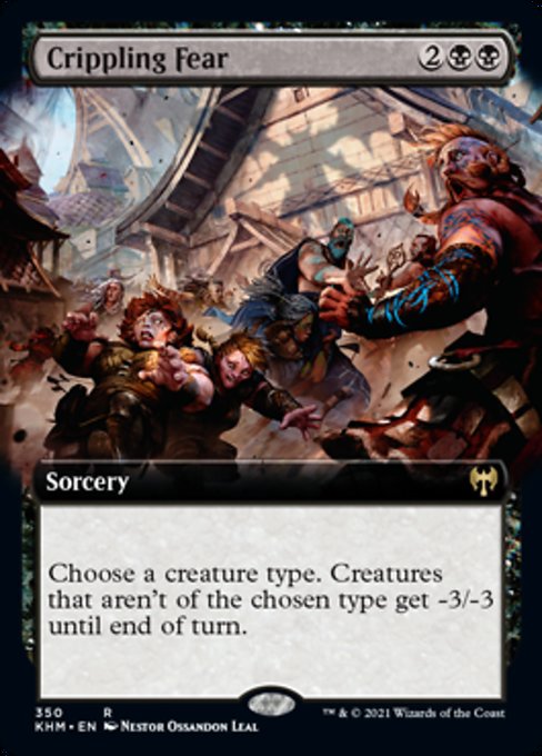 Crippling Fear - Foil