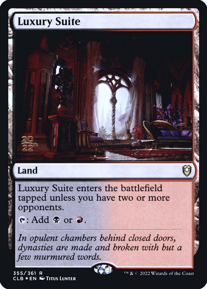 Luxury Suite - Foil - Prerelease Promo