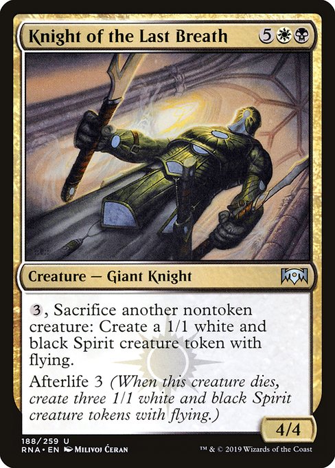 Knight of the Last Breath - Foil