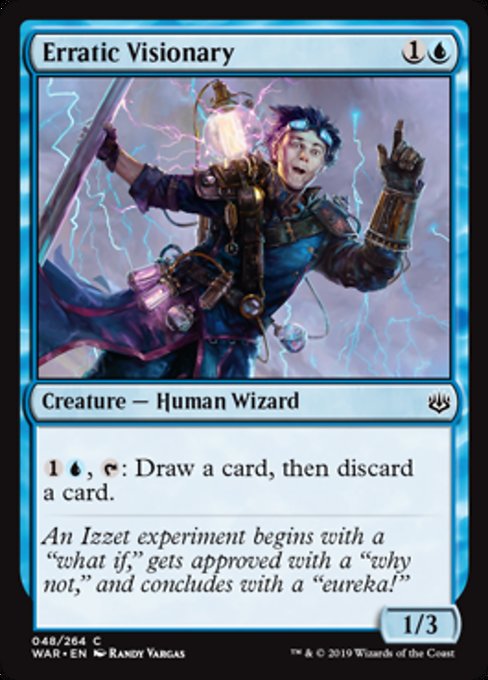 Erratic Visionary - Foil