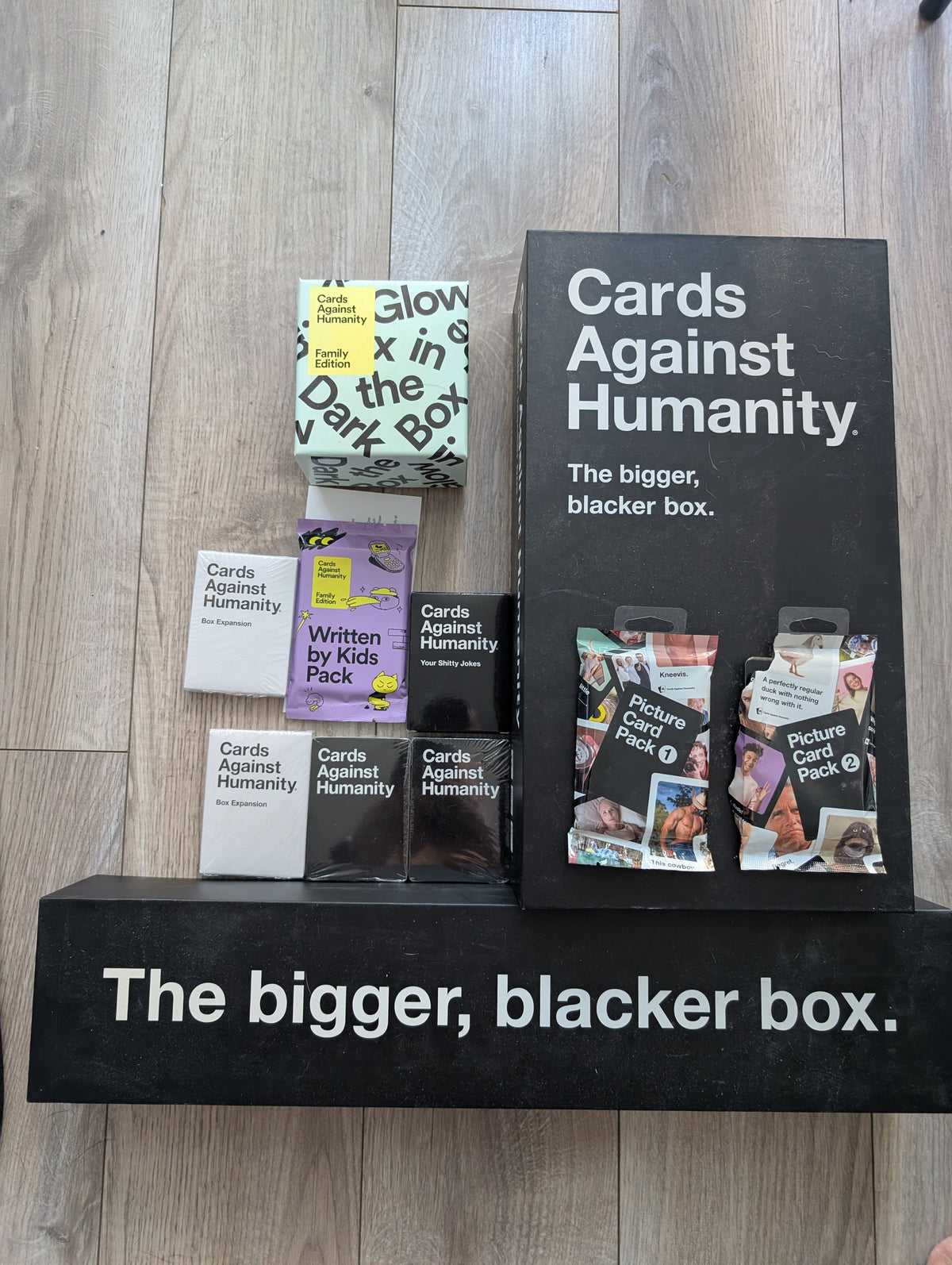 Cards Against Humanity + expansions