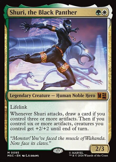 Shuri, the Black Panther - Surge Foil